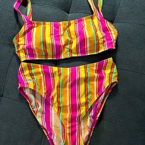 Speedo two piece swimsuit in great condition.
